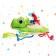 Developing toy "Dinosaurus", Mix colors