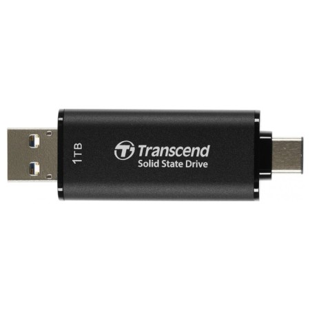 SSD Transcend USB-C 1TB TS1TESD310C Gray USB-A-4
