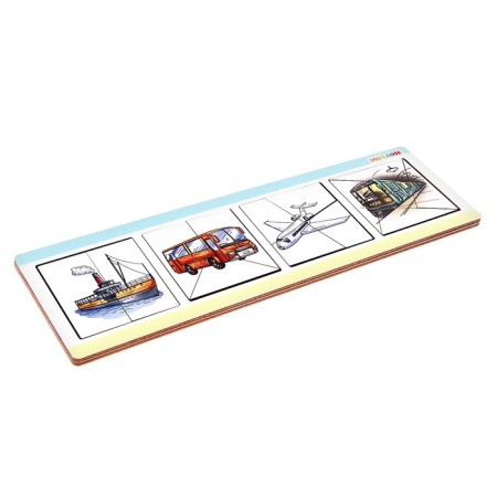 Puzzle for babies "Transport"-3