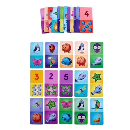 Board game "3 in 1" Memo, lotto, domino, 2-4 players, 3+-3