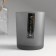 Bank for candles glass "Pure Nature" 220 ml gray, matte, translucent 7x7x8.4 cm
