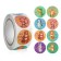 Stick Paper "Mushrooms" D = 2.5 cm 500 pcs in a rolon 3x6x6 cm