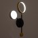 Bra 2291/2l LED 30W 3000-6000K black and gold 45.5x27x6 cm