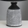 Cornelia table lamp E14 40W Black 22x22x35cm Risalux