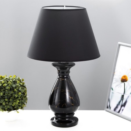 Table lamp "Versalya" E27 40W black 30x30x49 cm Risalux