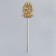 Topper "Bright Easter, Egg", on a suspension, Golden Gold beautifully