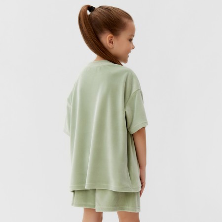 Kid for children (T-shirt, shorts) KAFTAN PLUSHY R.32 (110-116), Green-1