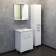 Mirror Comforty Moden M-60 for a bathroom, white matte color