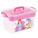 Storage container with a lid and a needlework lid, 10 l, 35 × 23 × 19 cm, color mix