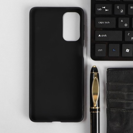 Pero cover for Samsung M52, silicone, black-1