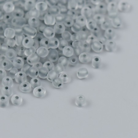 Glass 6/0 "gray-green" shines UV 450 gr.