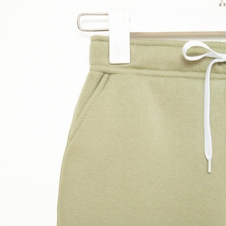 Baby pants Minaku: Basic Line Kids olive color, height 116-9