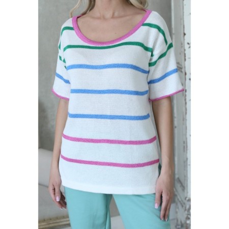 Female jumper, size 46, white color-7