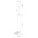 Suspended accent Elektrostandard, DLN102/DLN103 GU10 60x60x300 mm, IP20, white color