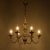 Milano chandelier 6he14 40W bronze 68x68x79 cm