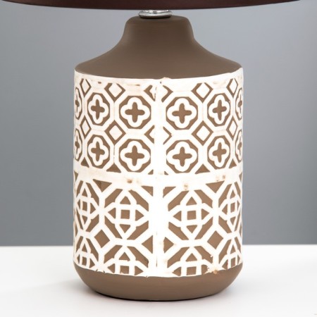 HELP lamp 16009/1 E14 40W white-chocolate 24x24x40 cm Risalux-4