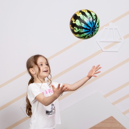 Children's ball "watermelon", d = 22 cm, 70 g-4