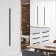 Penfois handle Cappio RT002BL, l = 600 mm, m/o 480 mm, black color is black