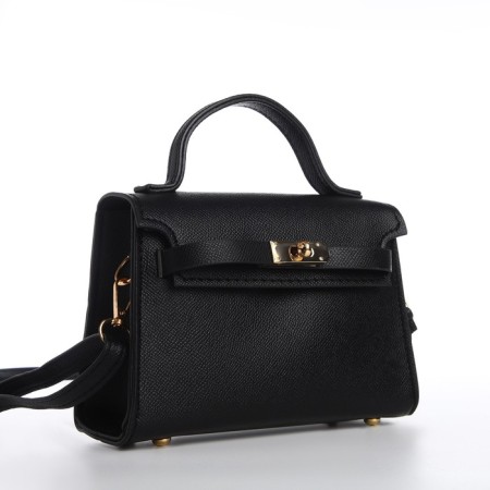 Bag Women's Messoriner, Black Color 19*13*7 cm-4
