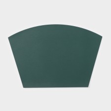 Serving napkin on the TEM table, 30 × 44 cm, green color