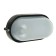 Lamp TDM NPB1401, E27, 60 W, IP54, Oval, Black