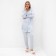 Kit (shirt, trousers) female minku: Light Touch Blue color, rr 46