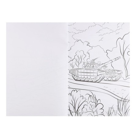 Maxi-painting "Military equipment"-3