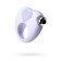 Vibro -ring for prolonging sexual intercourse Jos Moys, White, 6.7 cm