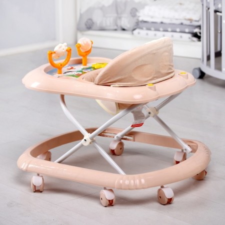 Walks "faithful friend", 7 wheels, muses. Toys, beige-5