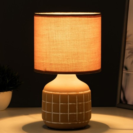 Glykeria table lamp E14 40W Orange 15x15x27 cm Risalux-1