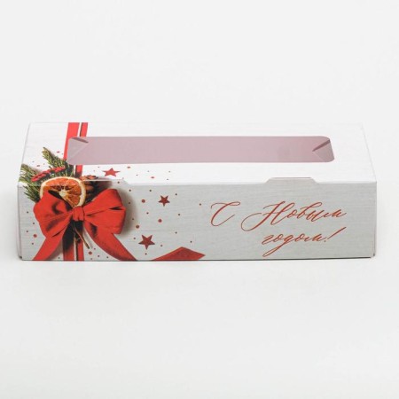 Folding box "Happy New Year", 17 x 7 x 4 cm, new year-2