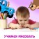 The book "Stencils. Colors and shapes ", blue tractor