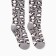 Pantyhose children's kaftan "leopard" 104-110 cm, gray