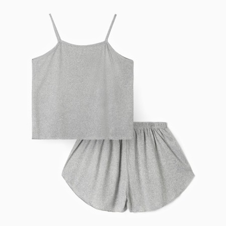 Female pajamas (top, shorts) KAFTAN Rr. 46, col. grey-6