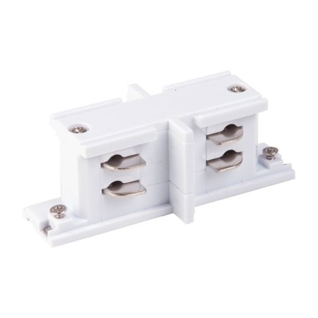 The direct internal interior connector for the three -phase busbar Elektrostandard, 70x32x27 mm, white color