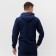 Male sweatshirt, dark blue color, size 54