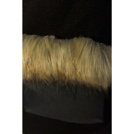 Cardigan female, size 48, black color-4