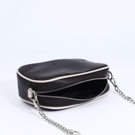 Women's bag over the shoulder, Textura, small size, brown color-7