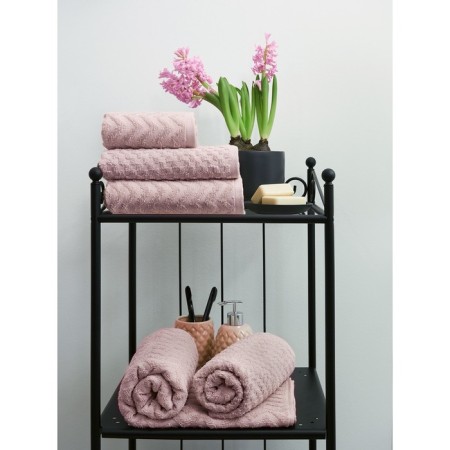 Tricky Tensor Guten Morgen Lavender, 400 gr, size 70x130 cm, pink color
