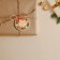 Schildik for a gift New Year "New Year's Wreath", 6.5 x 6.5 cm, New Year