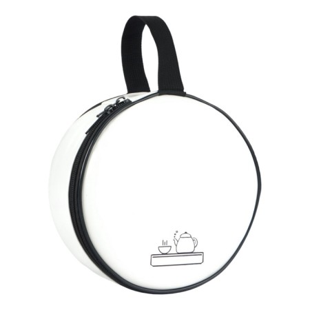 A set for a tea ceremony of 5 items, 3 persons, a cup of 30 ml, a kettle 160 ml, porcelain-5