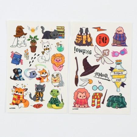 Translated tattoos "Wizards", 2 sheets-1