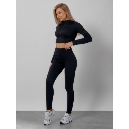Sports suit female, size 46, black color-14