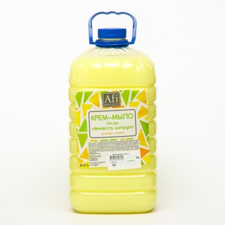 Cream-soap AFI Fresh Citrus 5 L