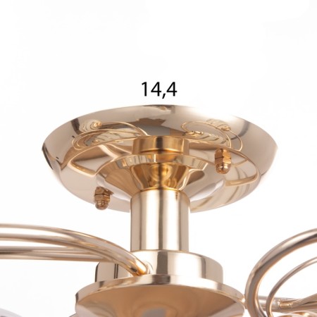 Venda chandelier 6x40W E27 Gold Model: 2800089-4