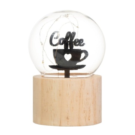 Spinker "Ball Coffee" LED 3XAG10 SHAR 8CM 6.5x6.5x11.5cm-4