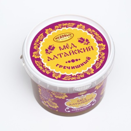 Honey Altai buckwheat natural, 1100 g-1