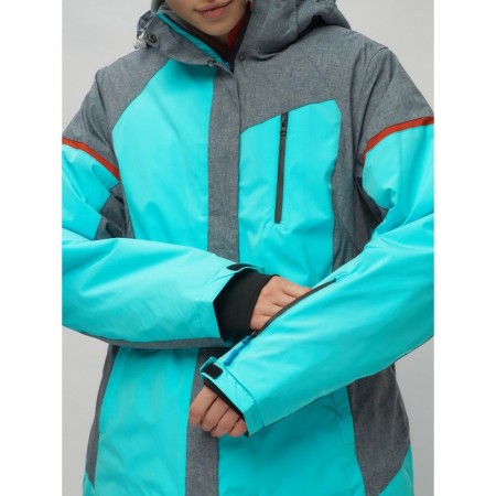 Ski suit, size 54, turquoise color-28