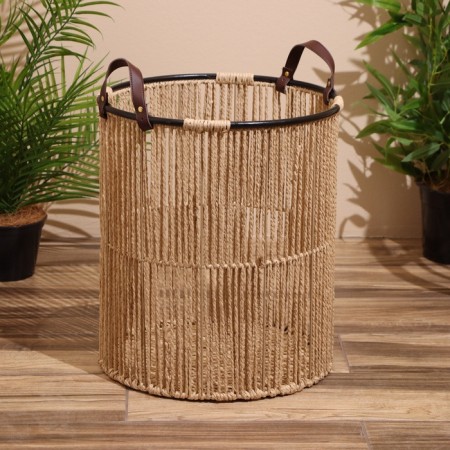 Set of wicker baskets, 3 pcs, 45x40x34 cm-1