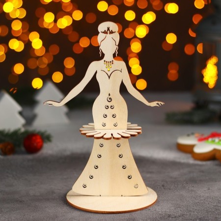 Napotnik Wooden Dolyana "Beautiful Bride", 21.5 × 14.5 cm-10
